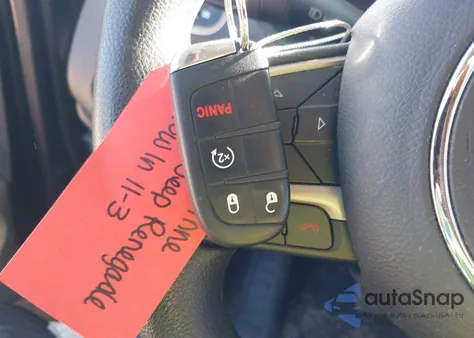 2017 Jeep Renegade Sport Fwd из США, поврежденный, VIN ZACCJAAB4HPF77183